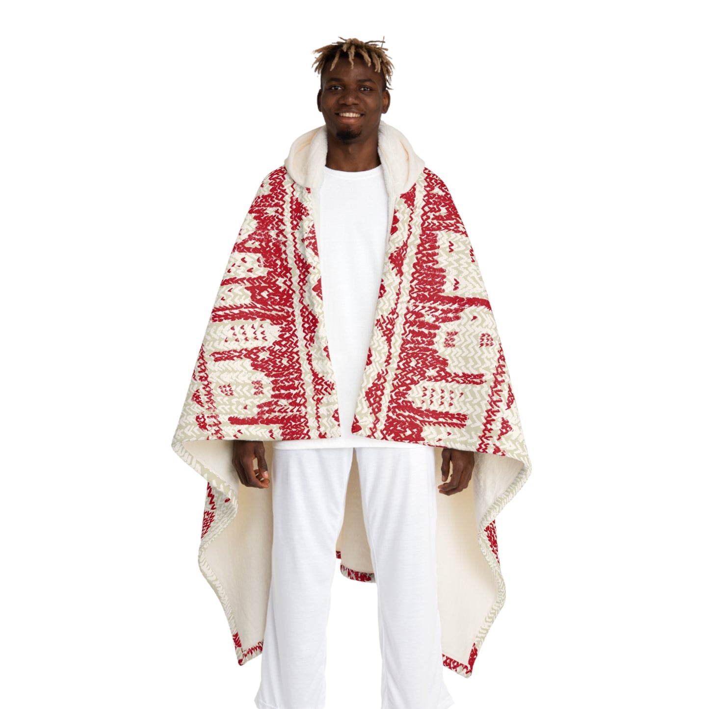 Bah HumBug Hooded Fleece Blanket