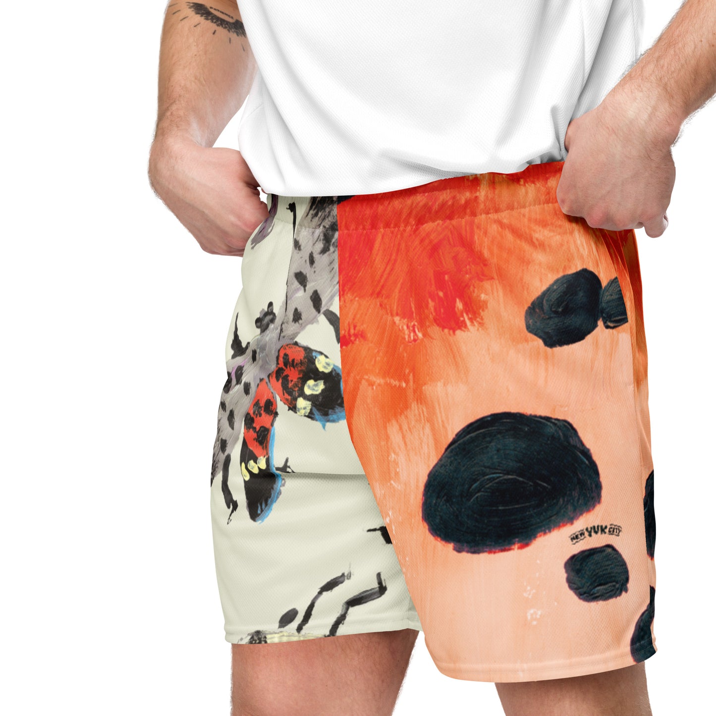 Bleeding Birch Mesh Shorts