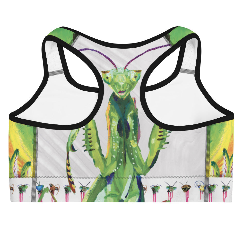 'Eyes on You' Sports Bra