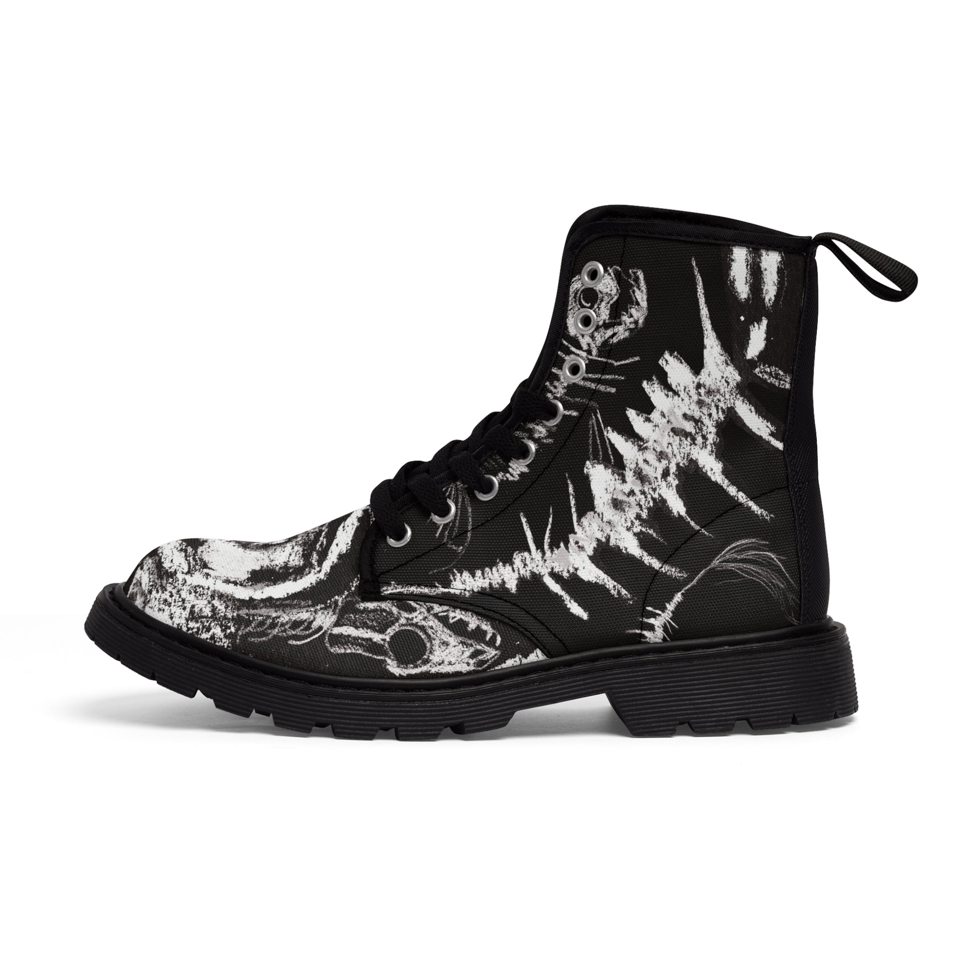 black boots