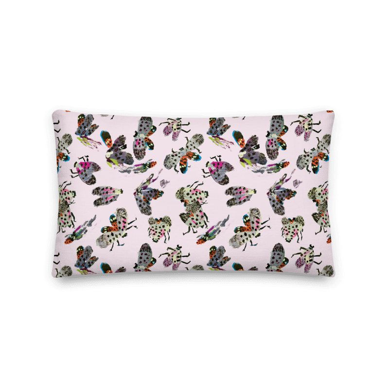 Crushed Tulip Pillow