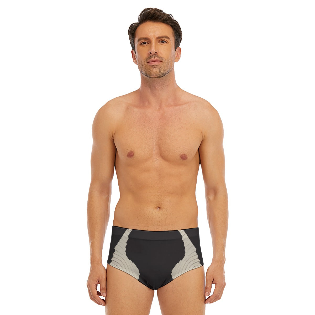'FinTEK' Box-Cut Swimsuit