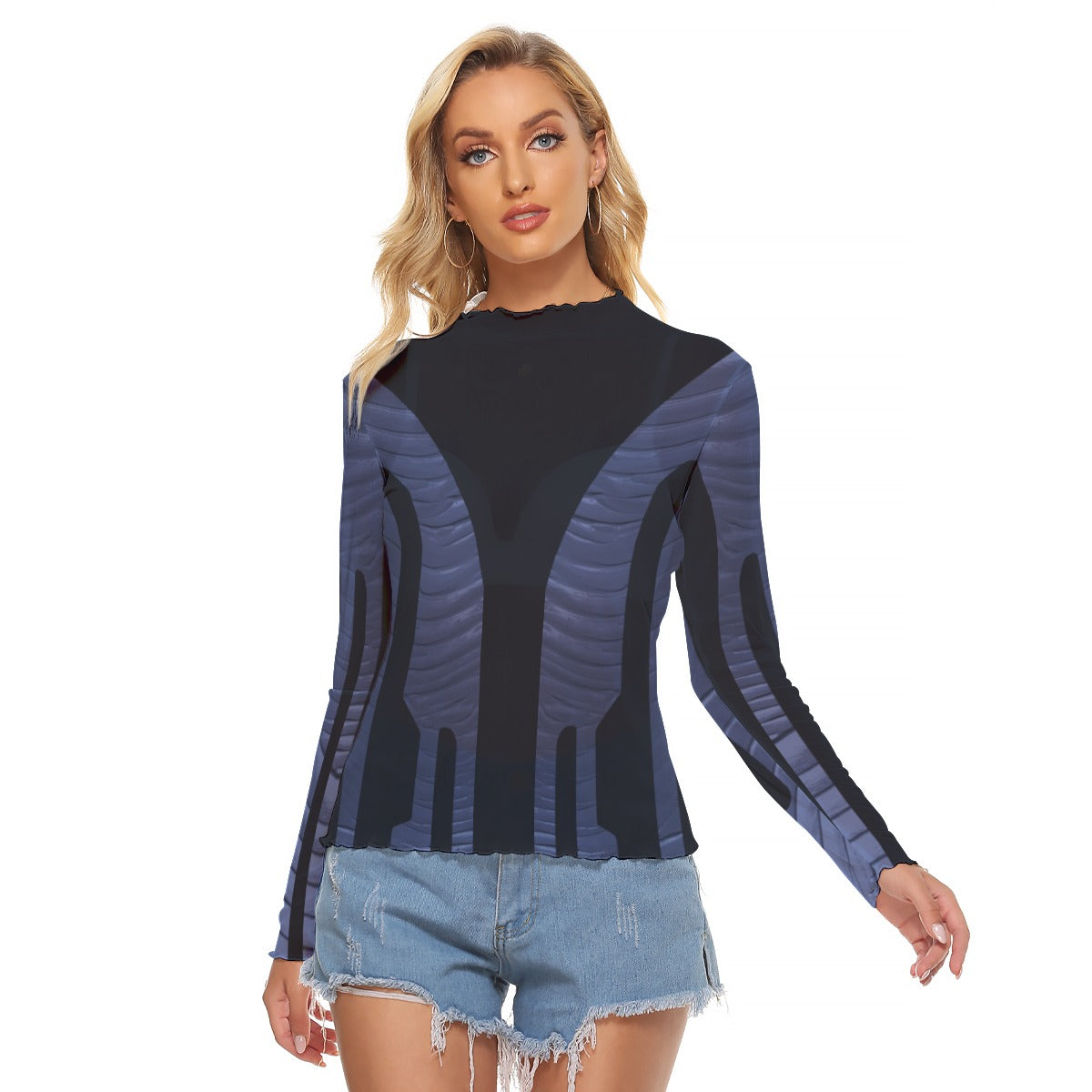 'SEA-1 Crash' Mesh Shirt