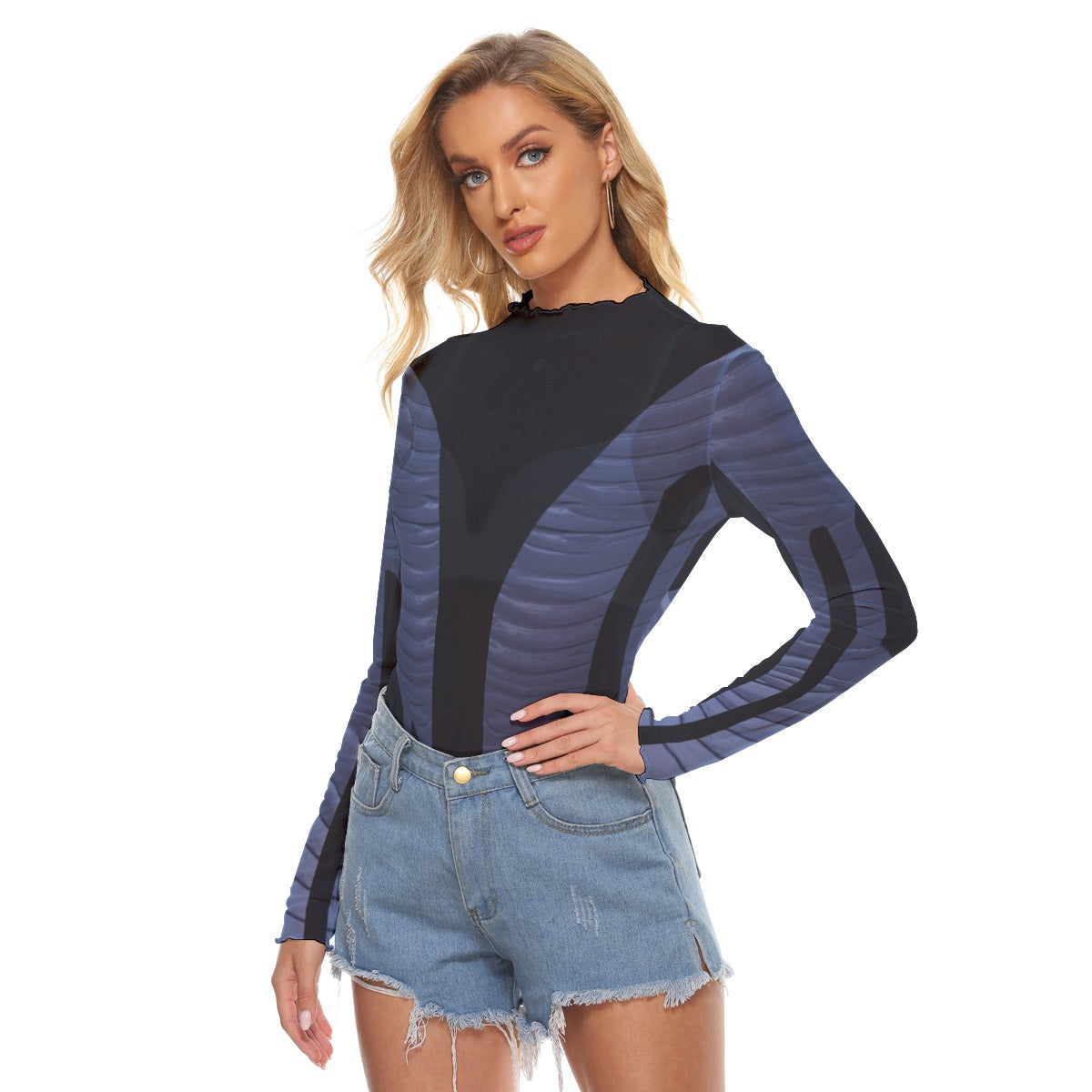 'SEA-1 Crash' Mesh Shirt
