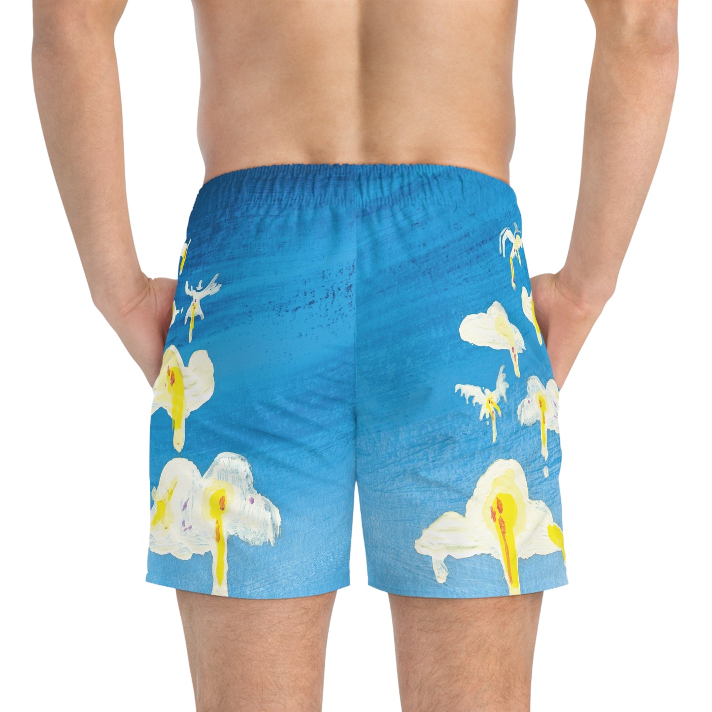 'Cloud Nine' Swim Trunks