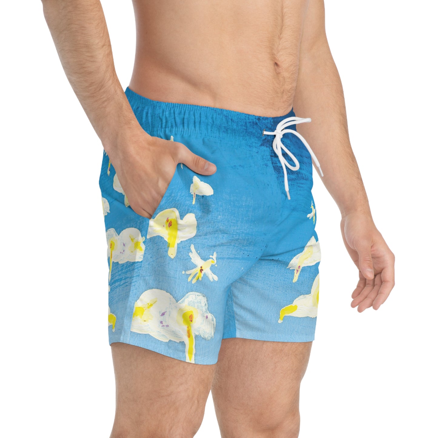 'Cloud Nine' Swim Trunks