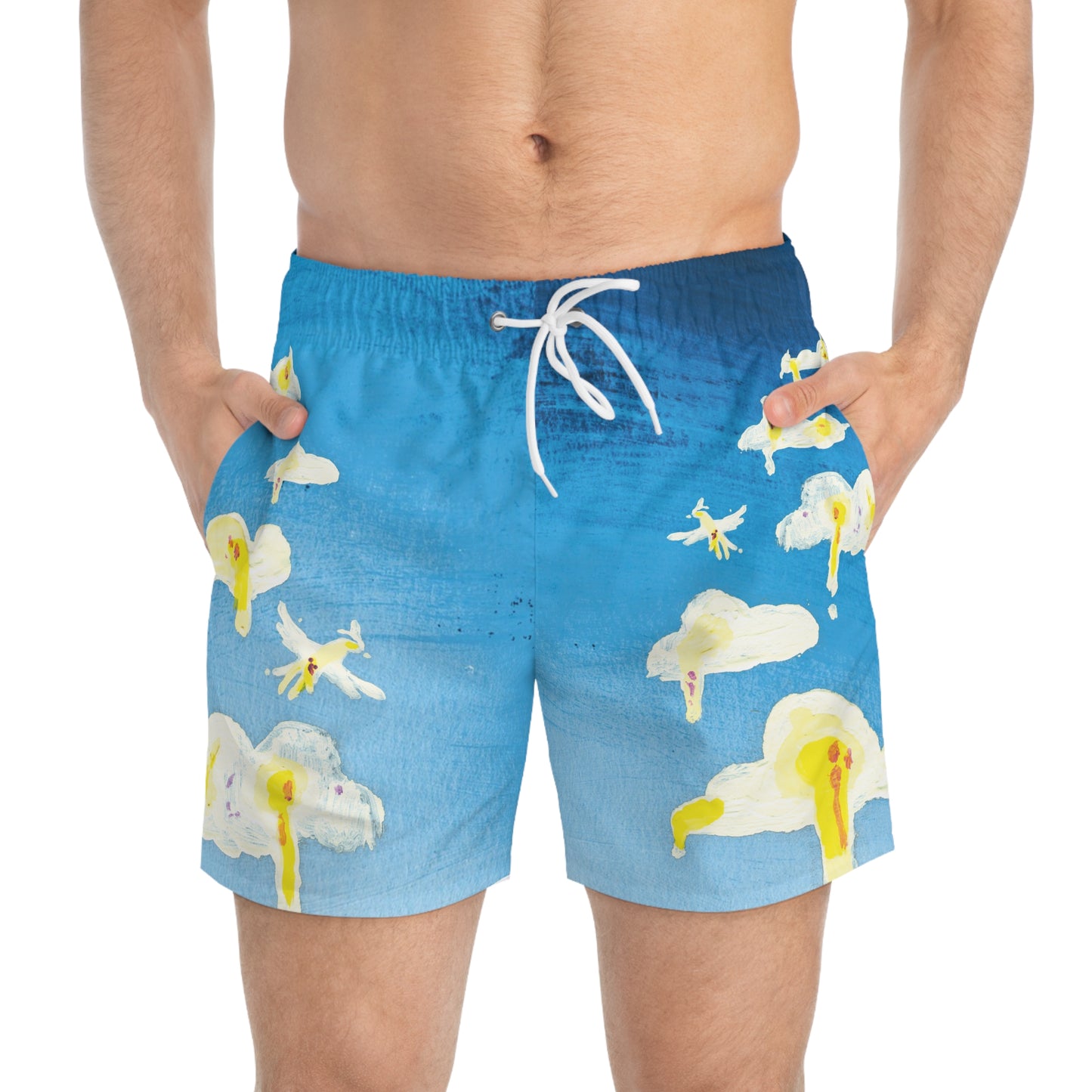 'Cloud Nine' Swim Trunks