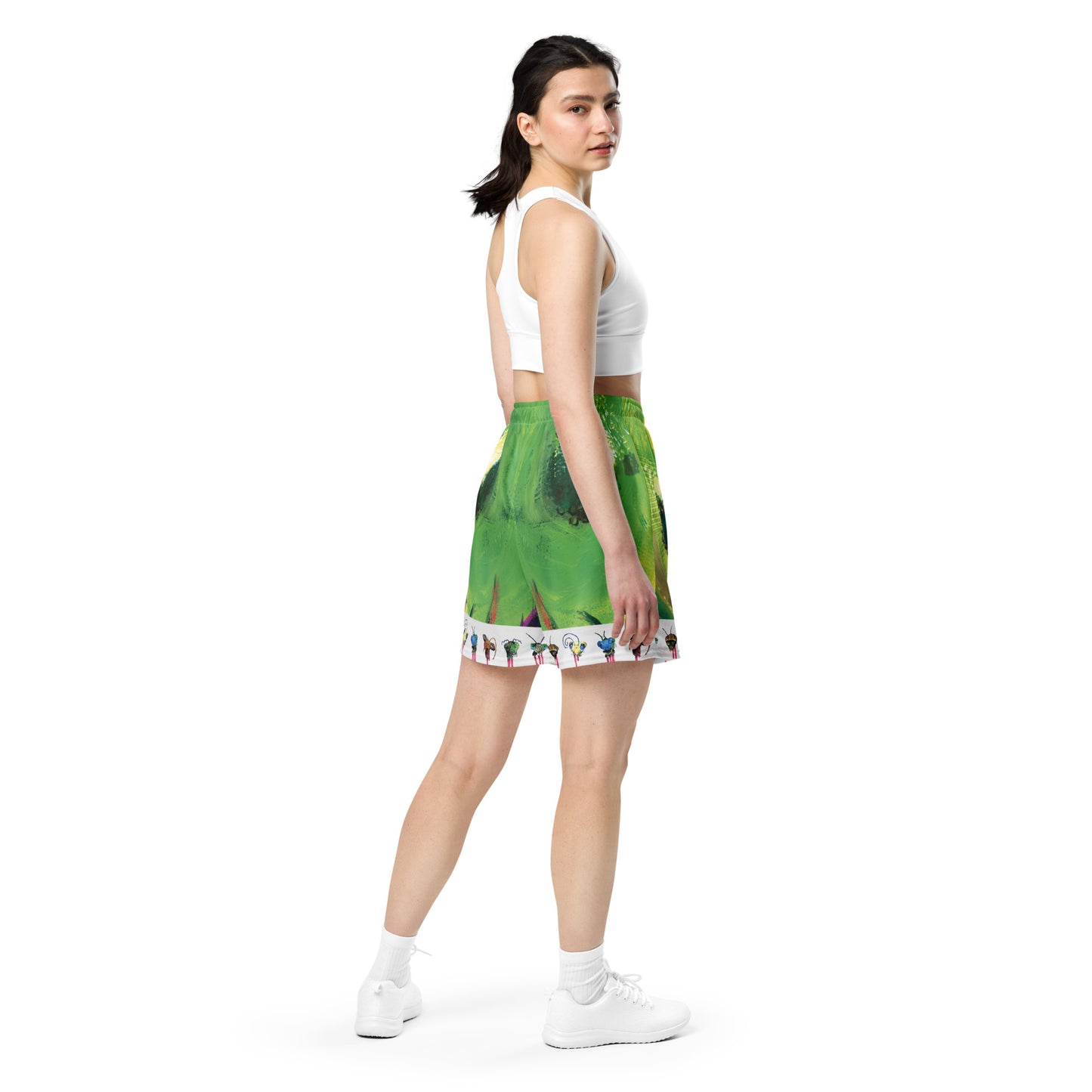 'Eyes On You' Mesh Shorts