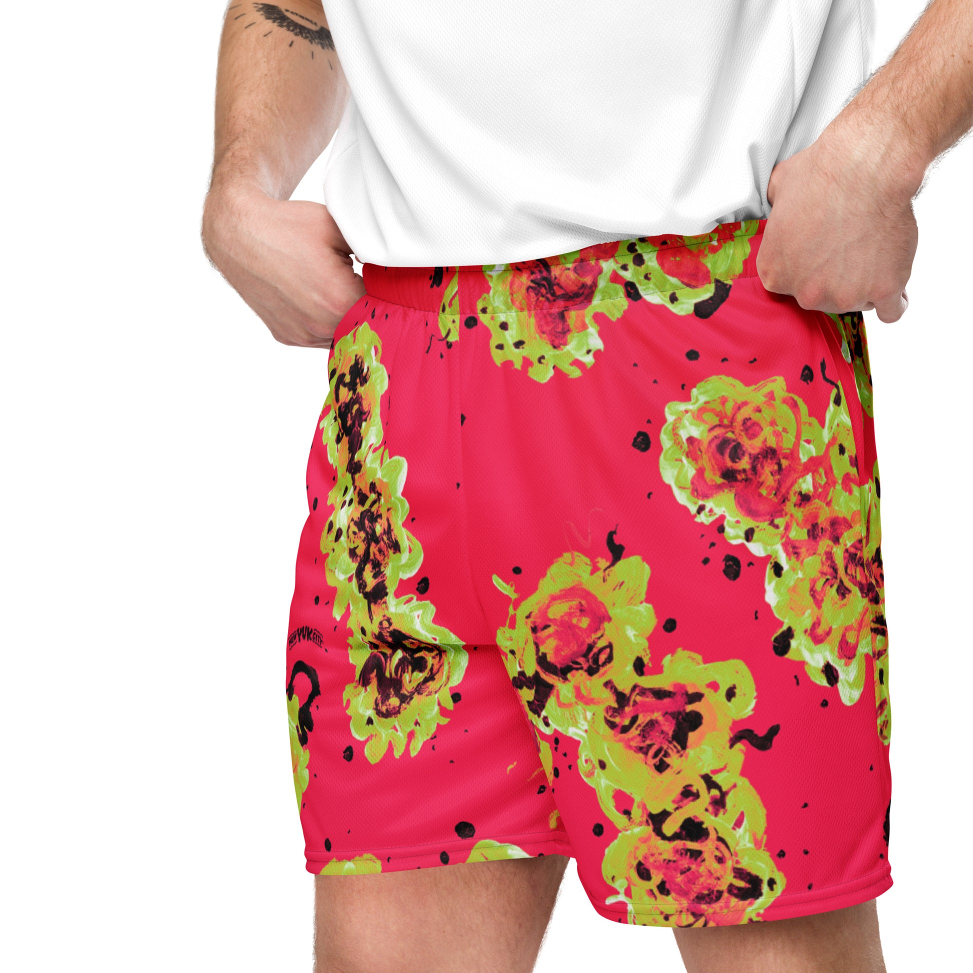 unisex mesh shorts