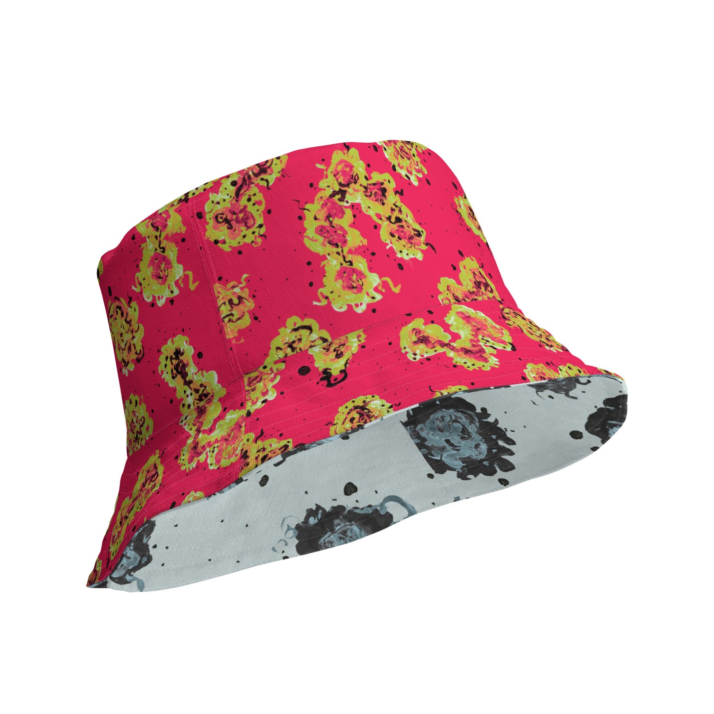 Reversible bucket hat - reversed side