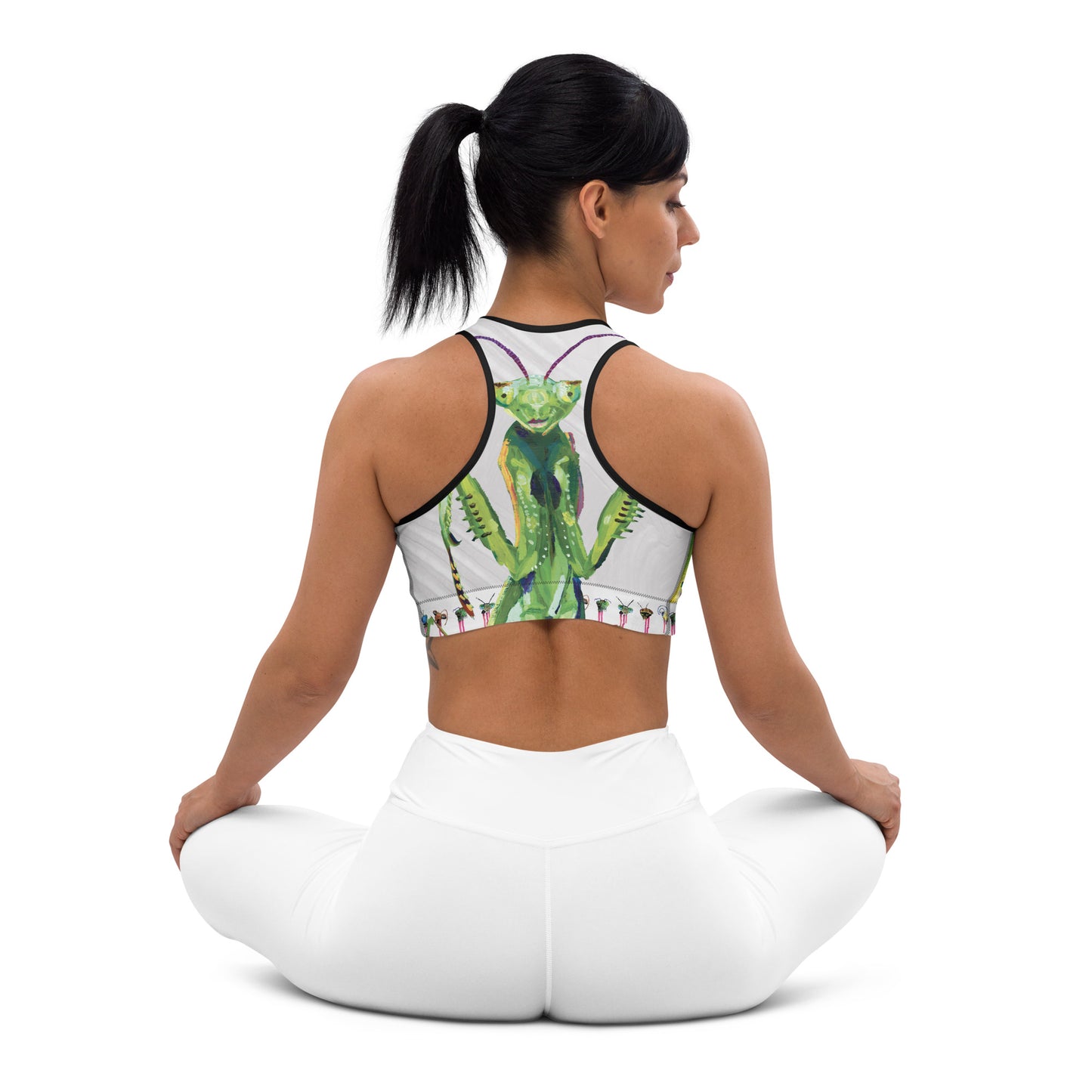 'Eyes on You' Sports Bra