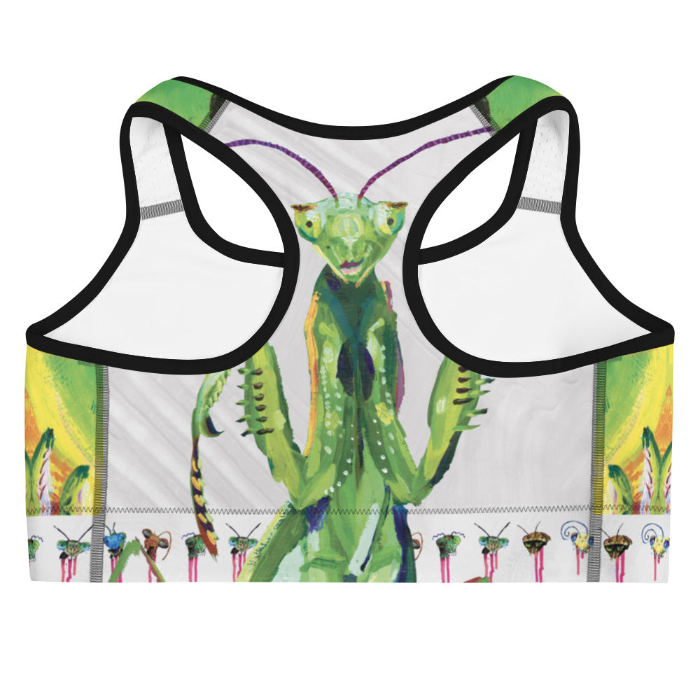 'Eyes on You' Sports Bra