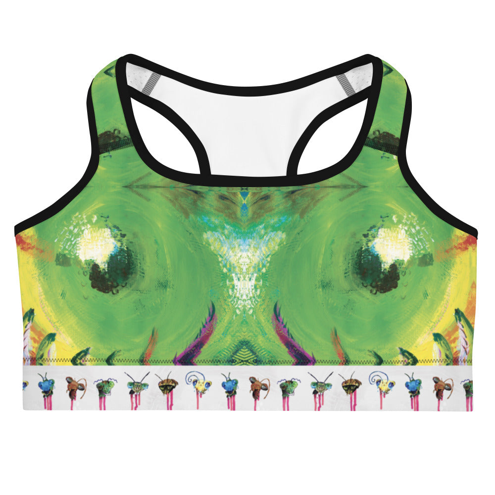 'Eyes on You' Sports Bra