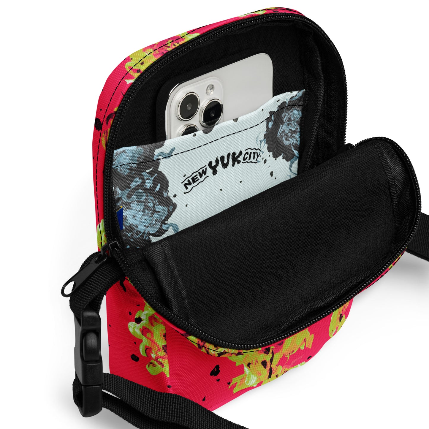 messenger bags opened