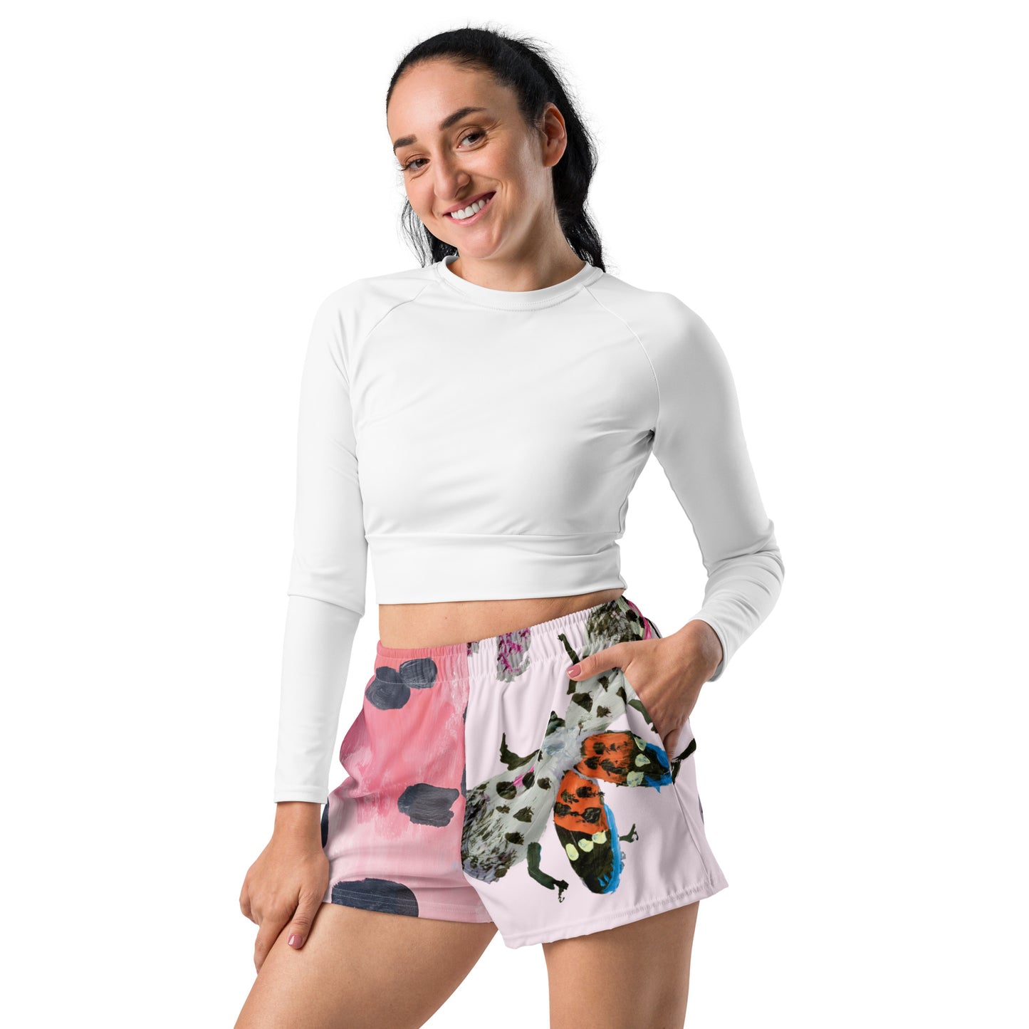 Crushed Tulip Shorts
