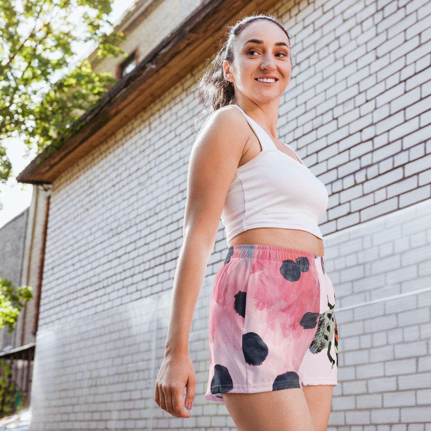 Crushed Tulip Shorts
