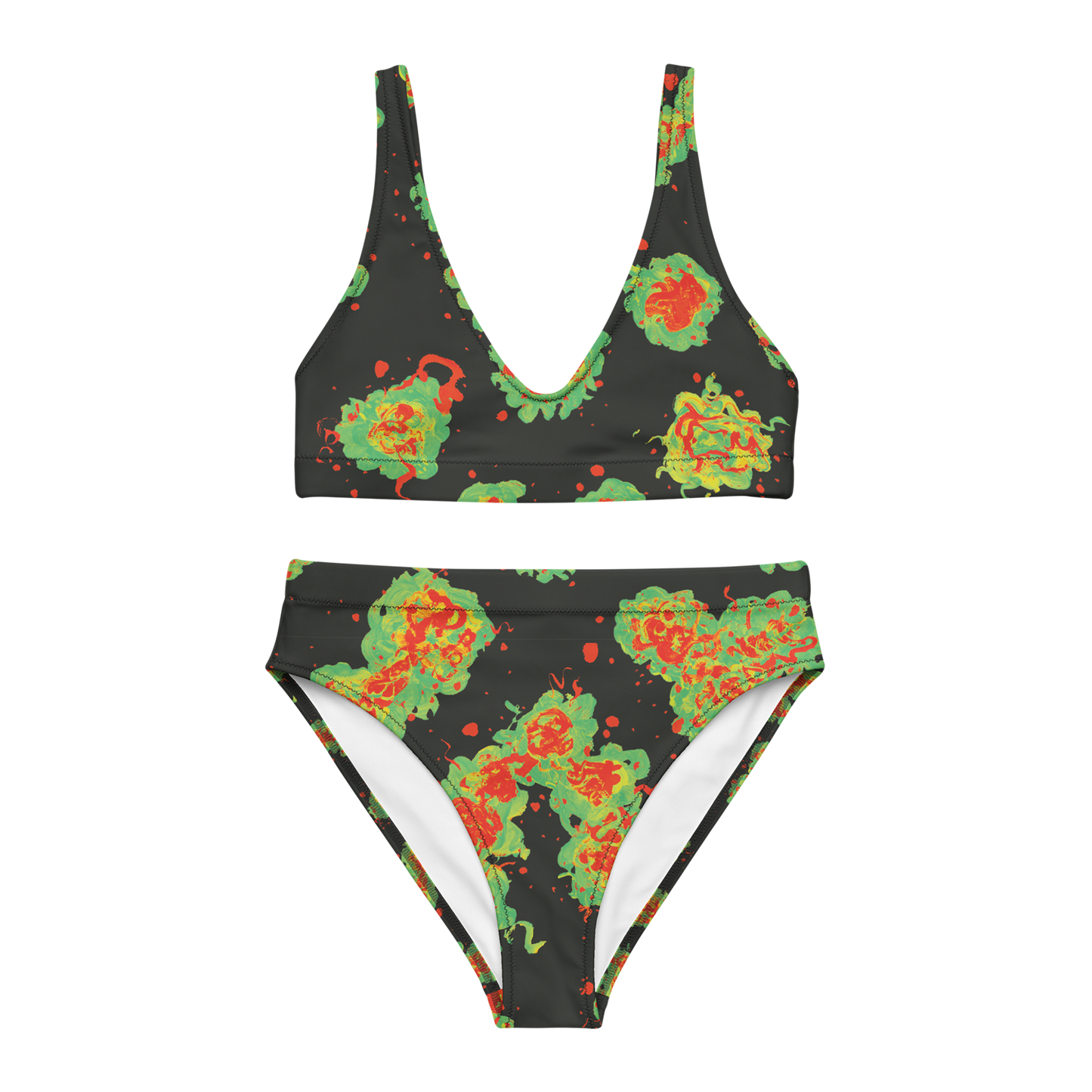 two piece bathing suit