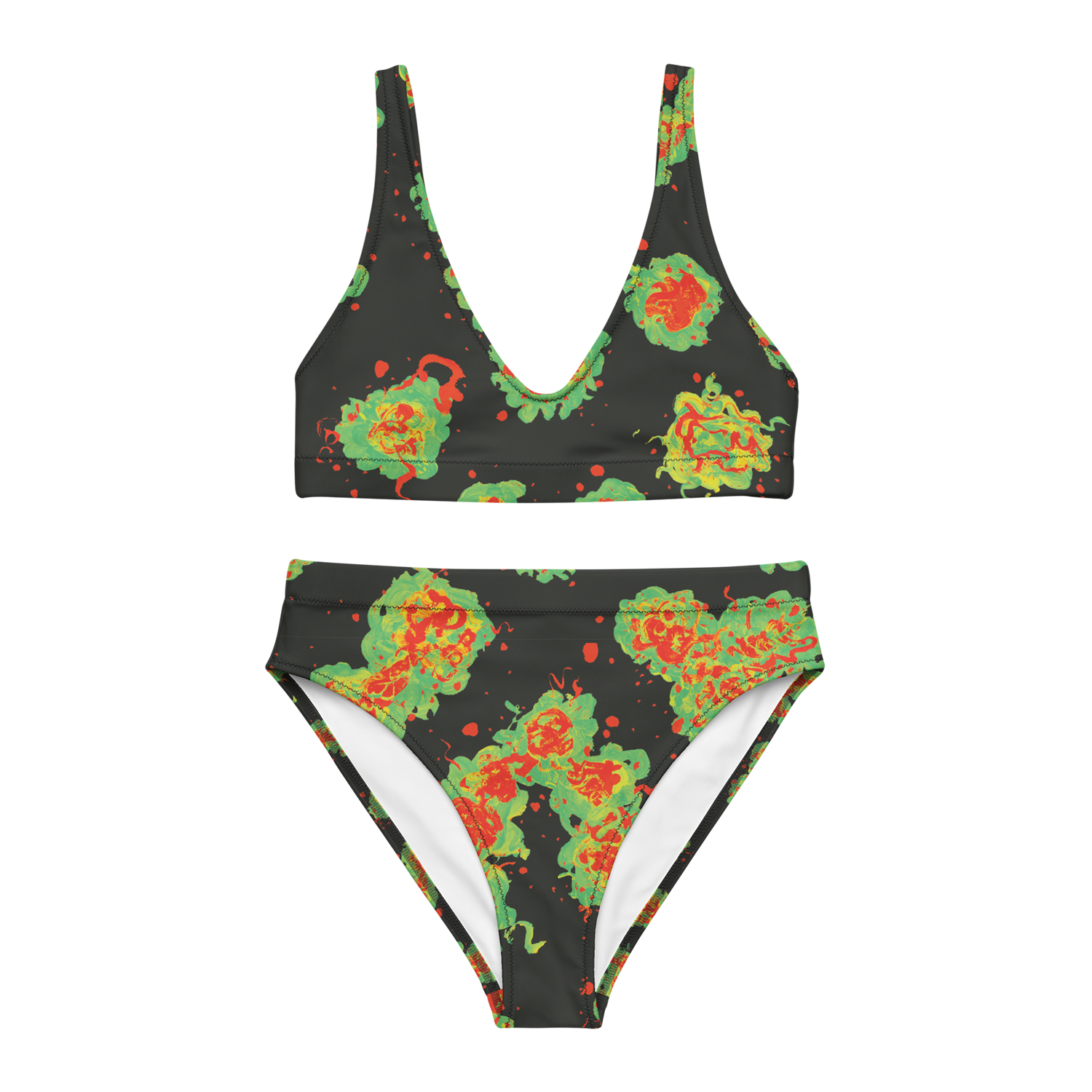 two piece bathing suit