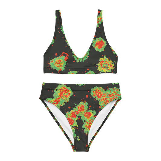 two piece bathing suit