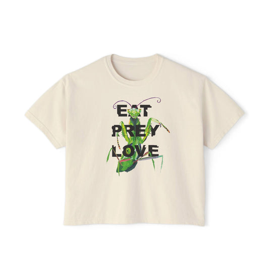 'Eat Prey Love' Crop Top