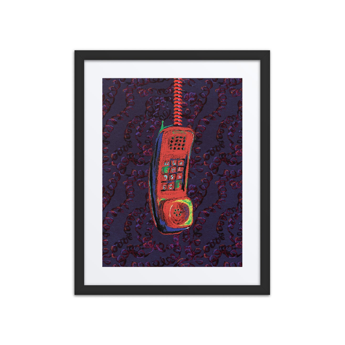 'Scaredy's Dead Line' Print