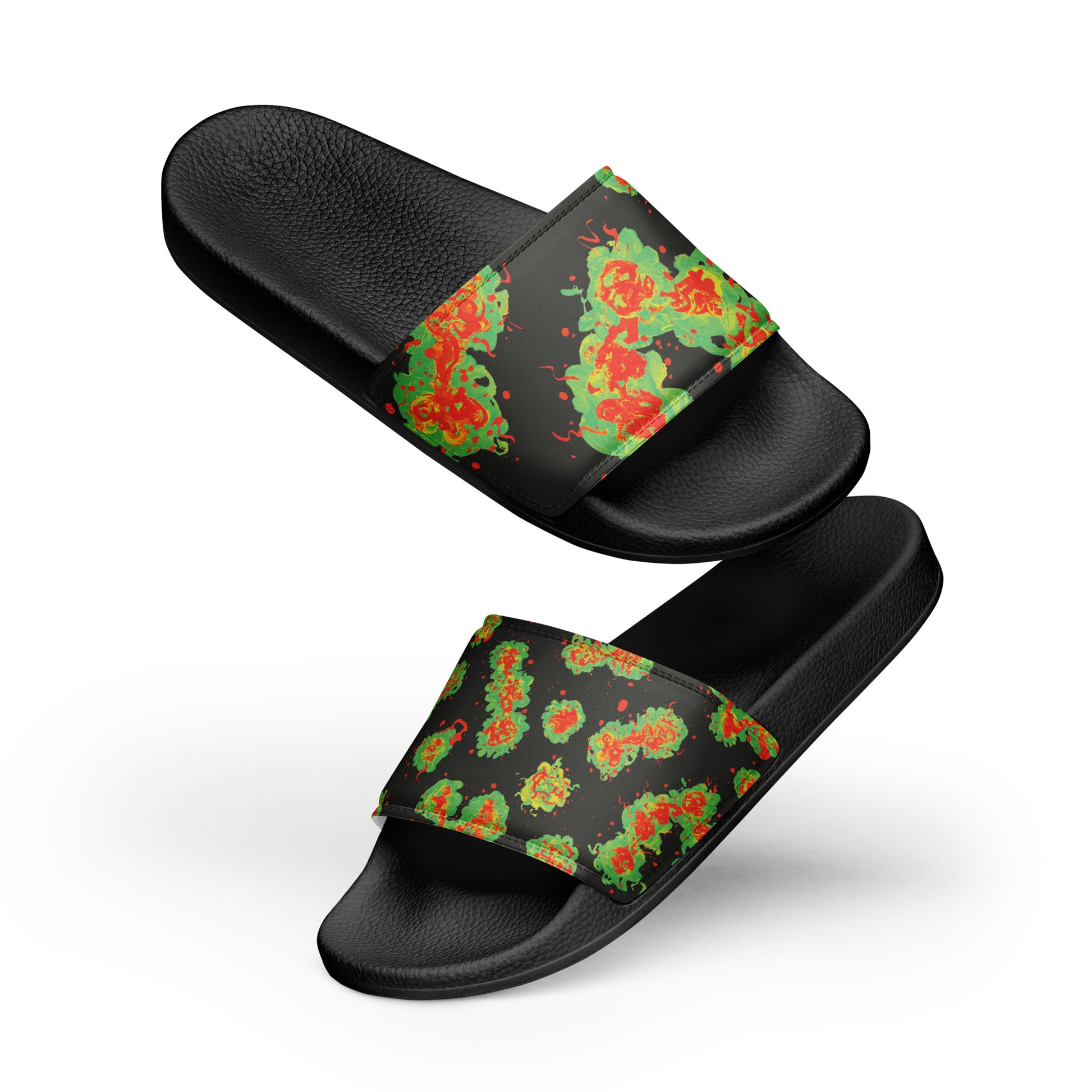 new yuk city unisex slides