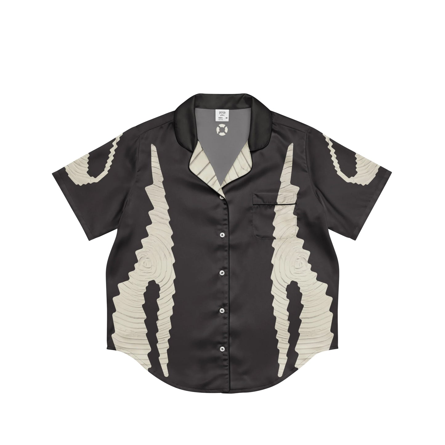 'FinTEK' Silky Pajama Top