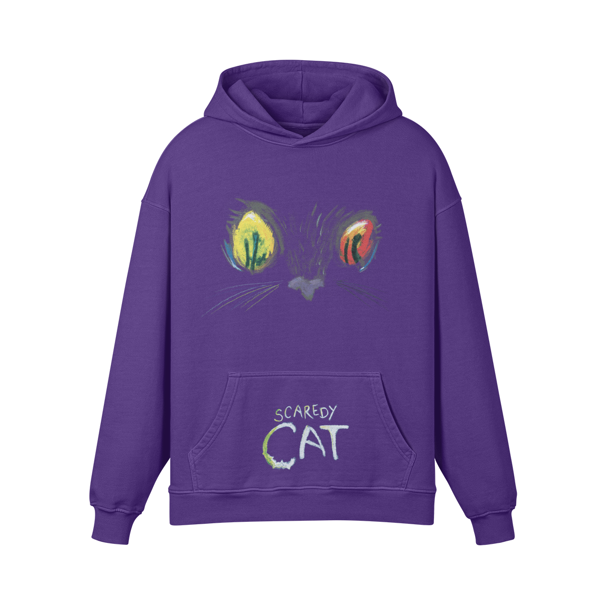 Hoodie in purple