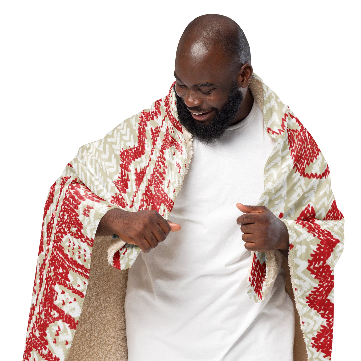 Bah HumBug Sherpa Blanket