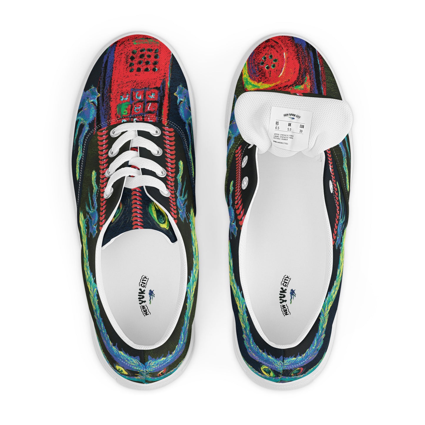 womens canvas sneakers top view